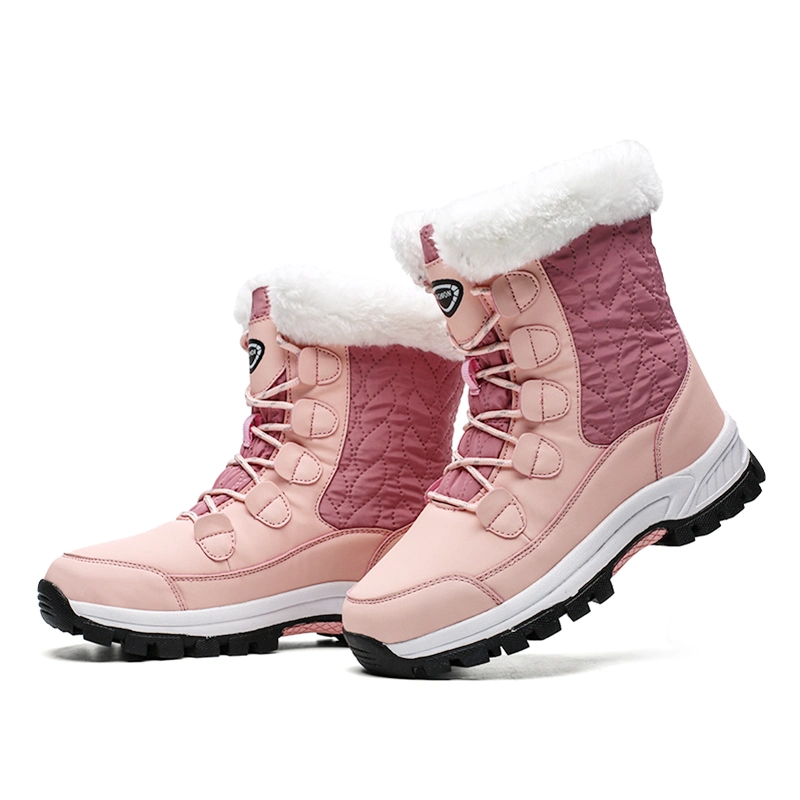 New Trend Warm Anti Slip Water Proof Upper Winter Women Snow Boots