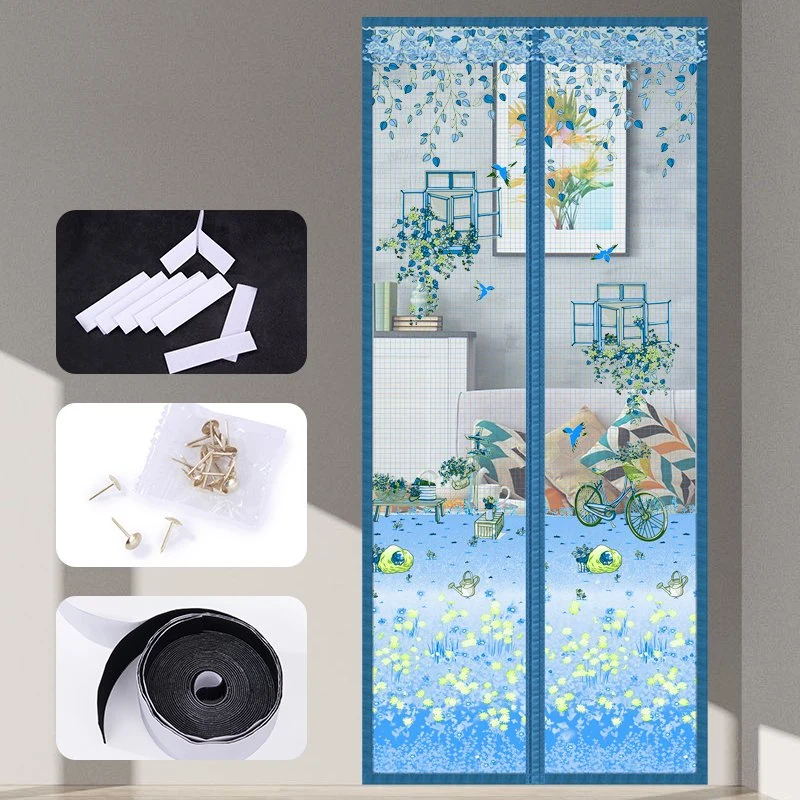 Household Door Curtain Partition Anti Fly Mosquito Magnetic Door Curtain