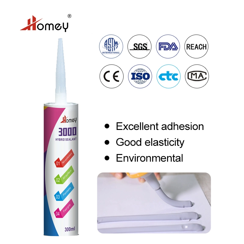 Homey Non Toxic Outdoor Paintable Caulk Silicone Sealant