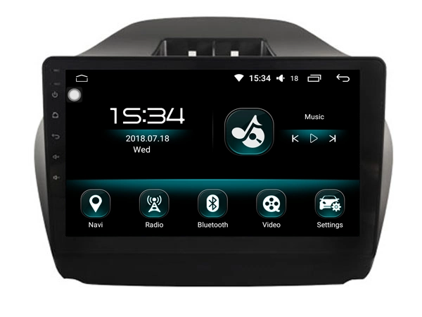 Witson Sistema Multimedia para Automóviles Android 11 Octa-Core para Hyundai Tucson/IX35 2009-2012 Inand Flash 4GB de Memoria RAM.