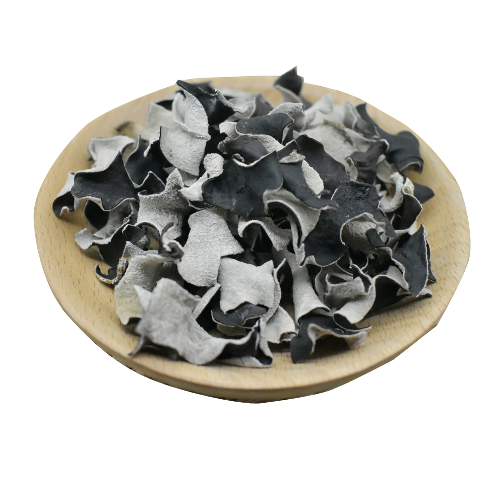 Hohe Gesunde Vorteile White-Backed Black Fungus Food Cut