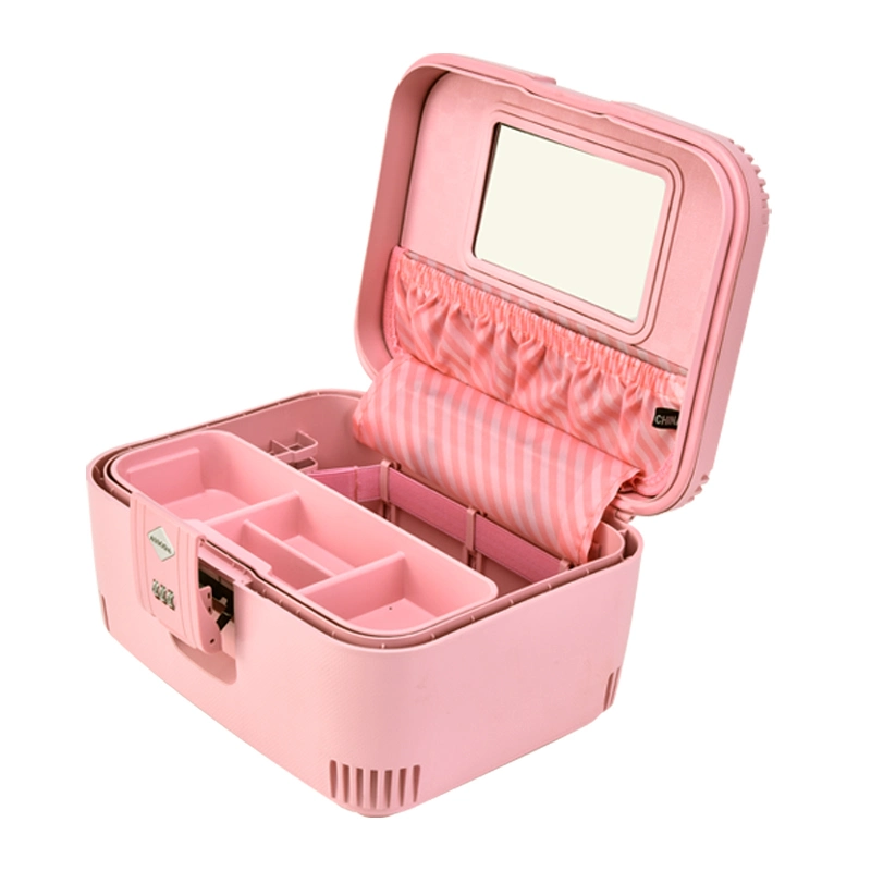 Juegos de maquillaje, Nuevo Diseño Rosa Maquillaje Caja, Maquillaje de moda Caja de Viajes