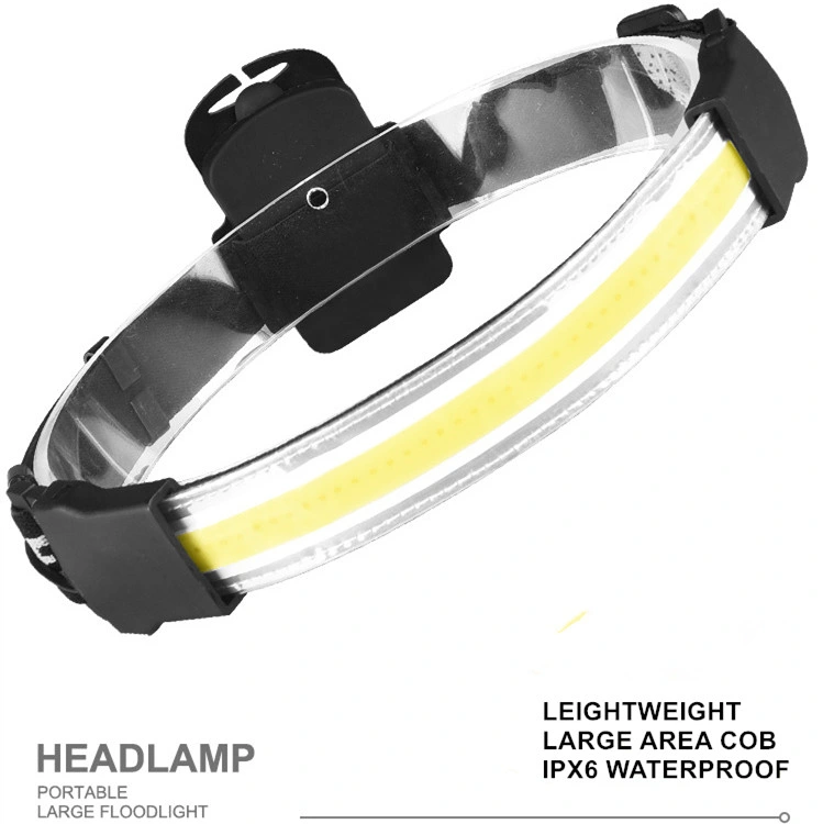 Battery Powered Amazon Ebay Non-Rechargeable Wide Beam COB Head Lamp