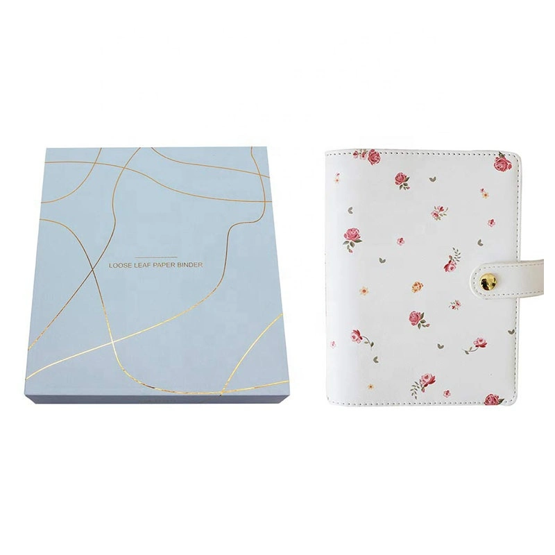 Wholesale/Supplier Pockets Binder Notebook Sets with Index Dividers and Filler Paper and Pen in A6 A7 100sheets