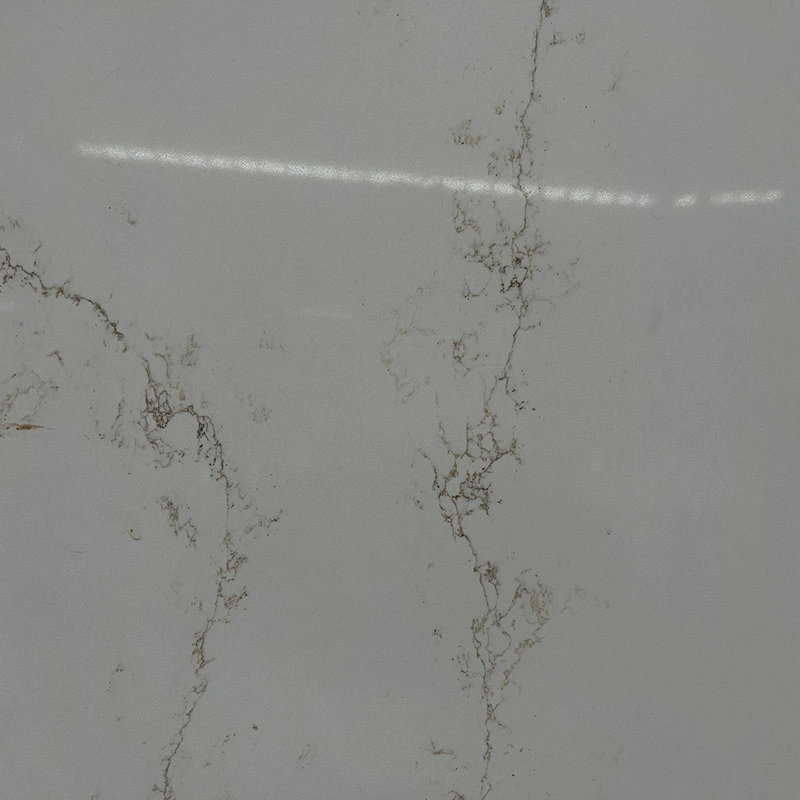 Veneer Calacatta Quartz Stone Artificial Quartz Slab Kitchen Countertops, Vanity Tops & Table Tops