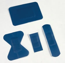 Azul de Metal Detectable adhesivas Yesos y escayola para apósitos