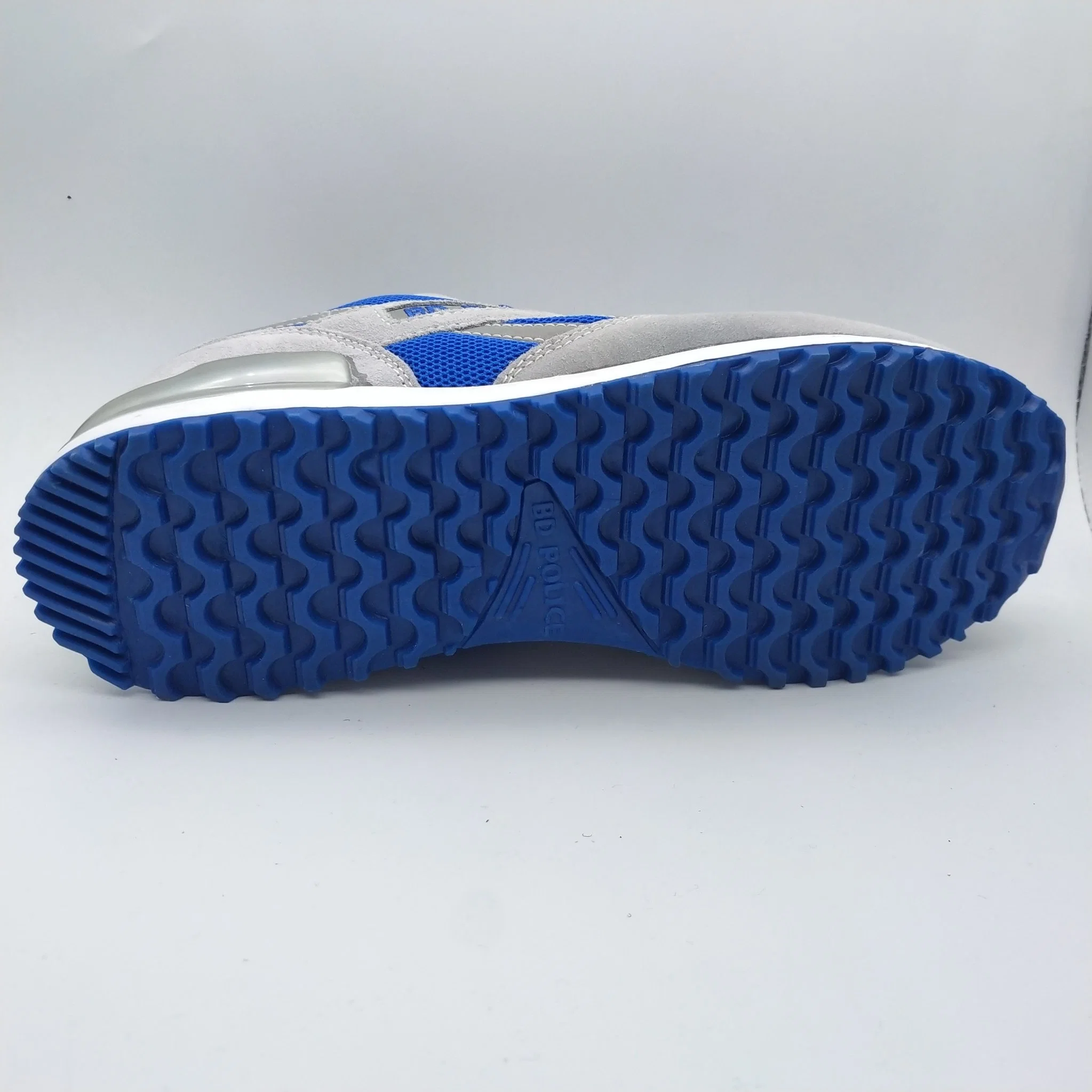 Resistente al agua colorida zapatilla de deporte único por Material-Blue PU