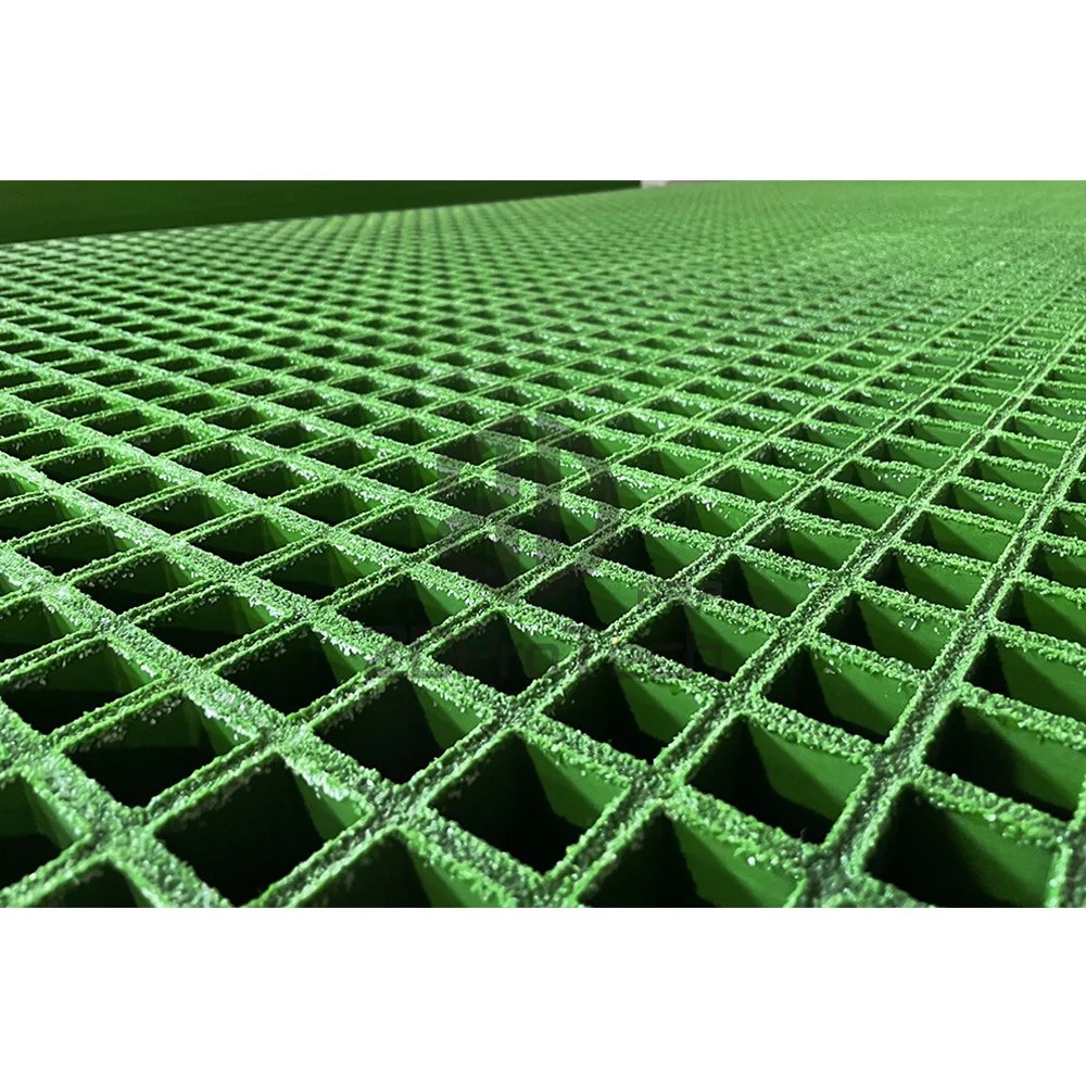 Quality Assurance Corrosion Resistant FRP Fiberglass Composite Grating