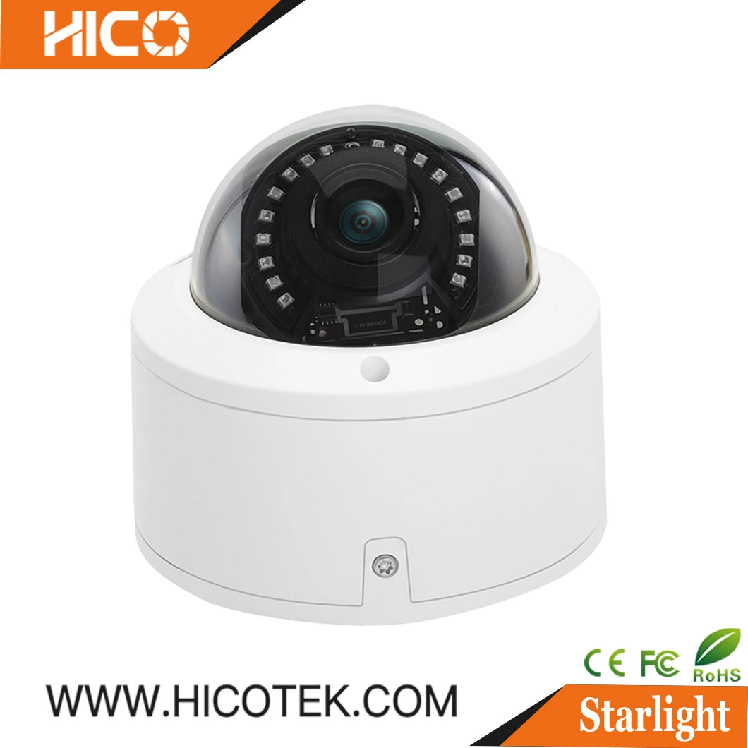 5MP Ik10 Vandal Resistant High Bracket Hybrid Varifocal Dome Camera with Motorized Auto Focus Lens