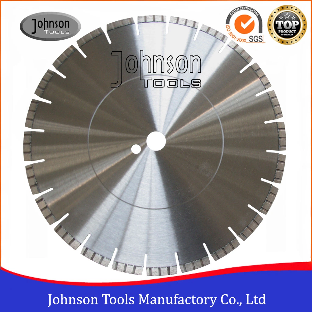 350mm soldada a laser Diamond Lâmina de serra segmentado Turbo Circular curados de ferramentas de corte de concreto