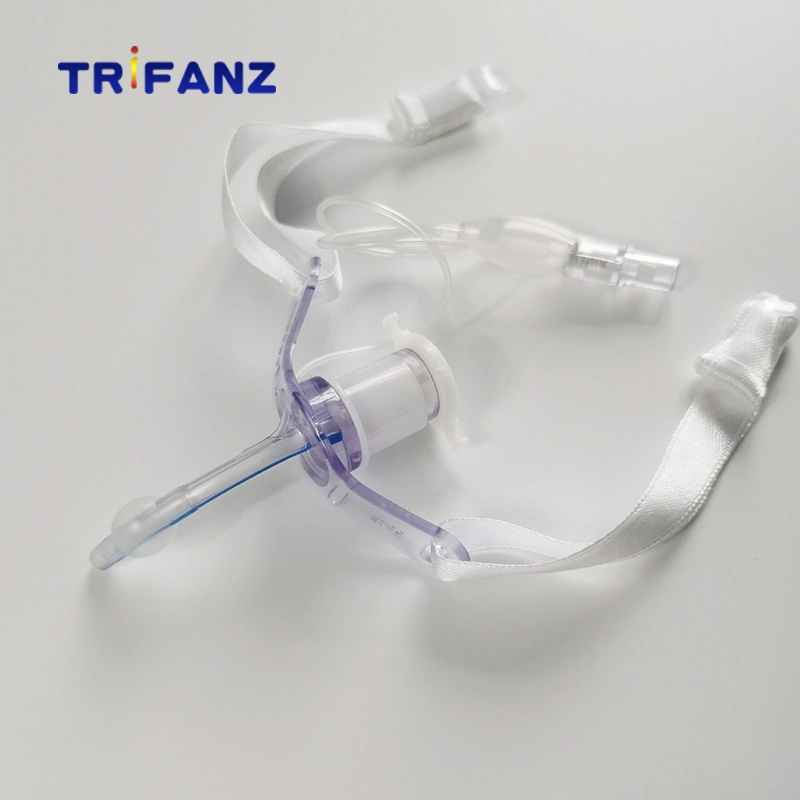 Tube de trachéostomie PVC médicaux jetables