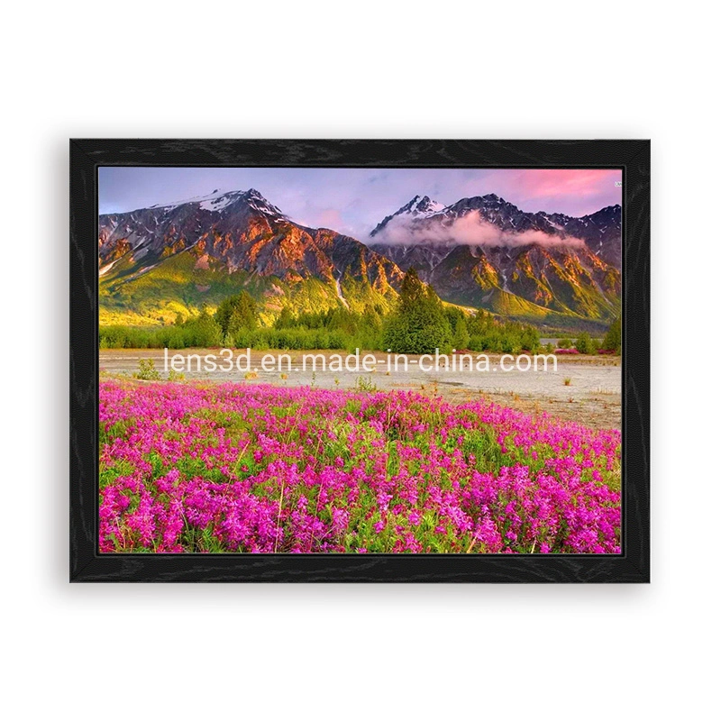3D Lenticular Picture with Fairytale Town
