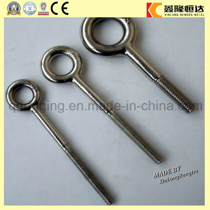 Long Leg Short Threaded Anchor Eyebolt