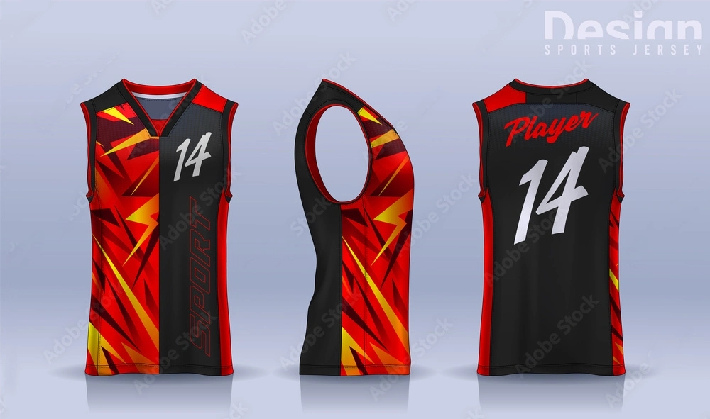 Maillots de basketball sans manches personnalisés pour hommes, enfants et femmes.