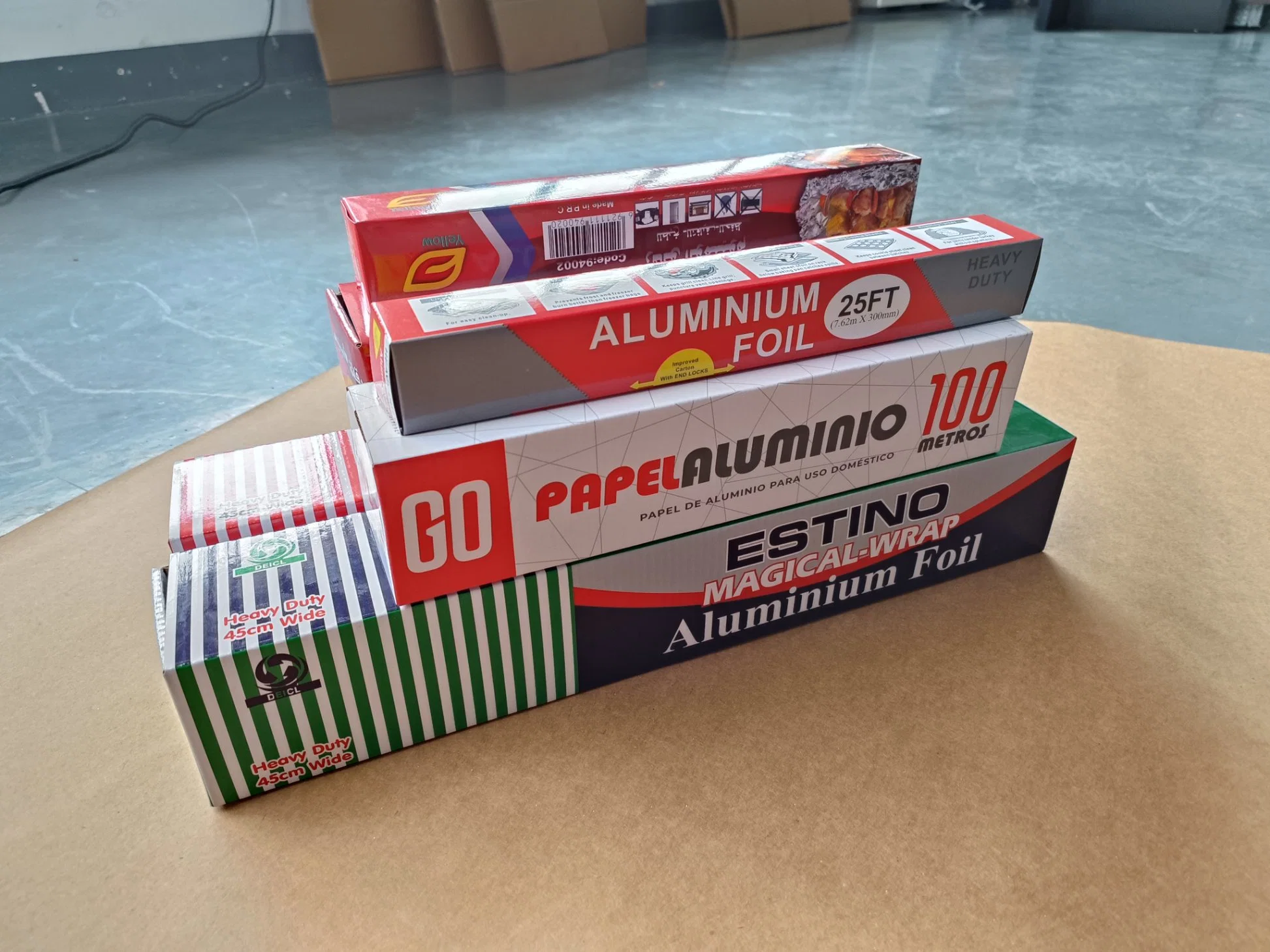 9-30 Micron 8011 Household Catering Aluminium Foil for Cooking Storing Freezing and Wrapping