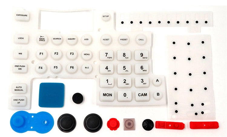 Professional Supply Gamepad Electrical Calculator Silicone Rubber Keys Electronic Products Soft Silicone Keys