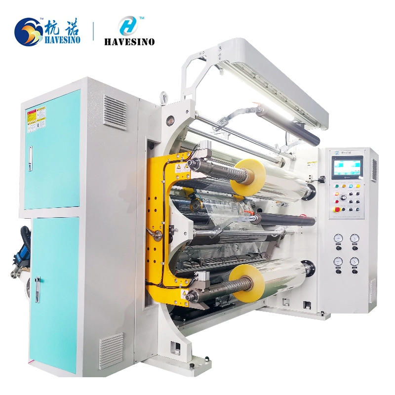 Automatic High Speed Jumbo Roll Slitter Rewinder for BOPP, Pet, CPP, PVC, PE, Plastic Film, Label, Paper, Aluminium Foil, Lamination Slitting Rewinding Machine