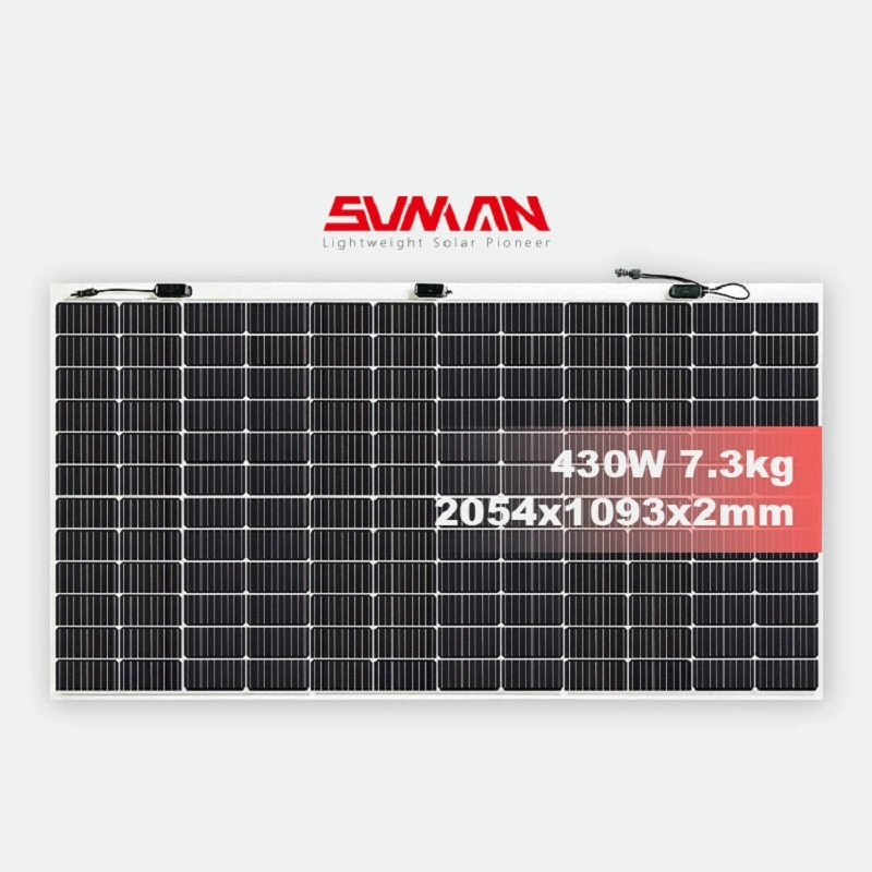 Sunamn Factory Wholesale/Supplier 300 430watt Flexible Solar Panel Thin Film Solar Cell