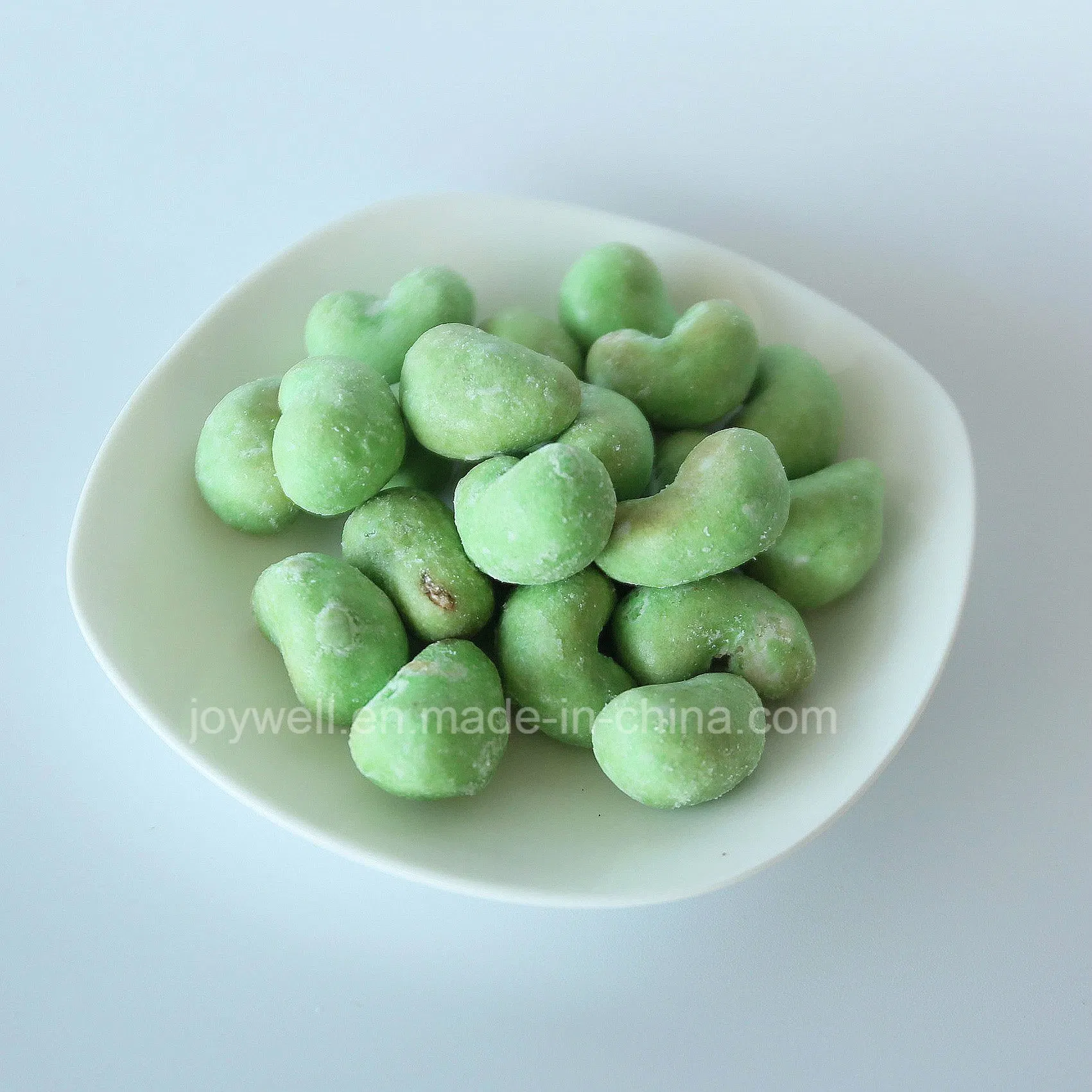 Coated Wasabi Cashew Nuts Full Nutrition Snacks for Sale