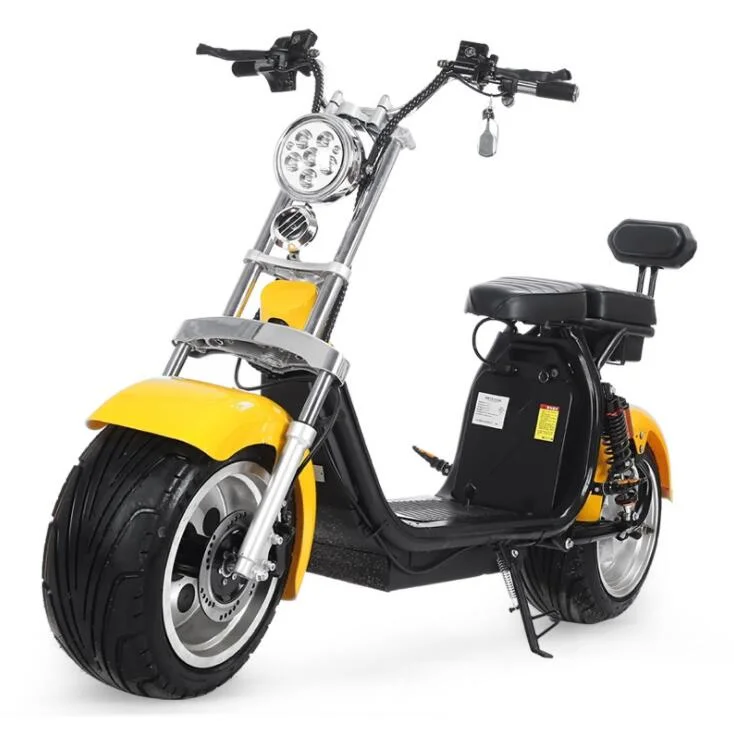 CE/CEE/Coc 1500W/2000W/3000W Eléctrica motocicleta LCD Control remoto neumático de grasa eléctrico Bicicleta bicicleta batería de litio extraíble Citycoco scooter eléctrico