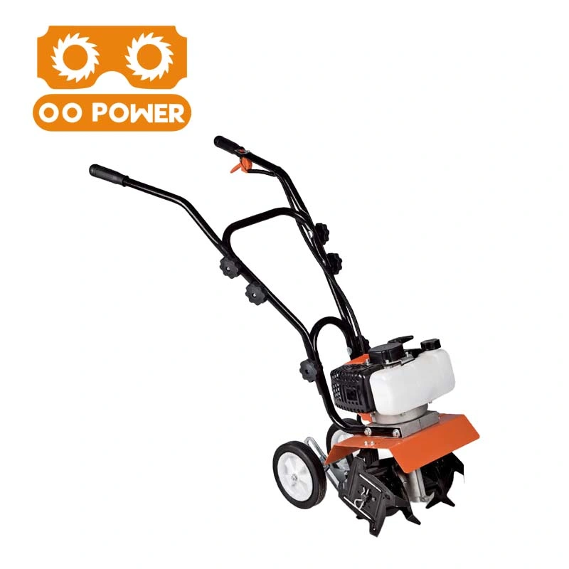 Oo Power 52cc Gasoline Mini Tiller Agricultural Machinery