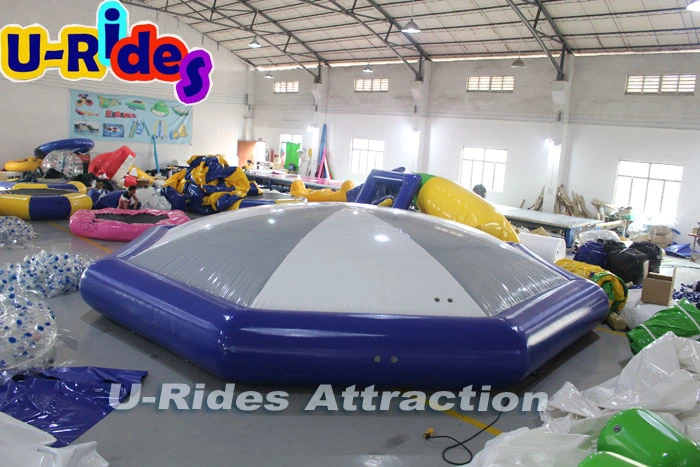 water park gigantic bouncing dome water trampoline jumping bed for aquapark