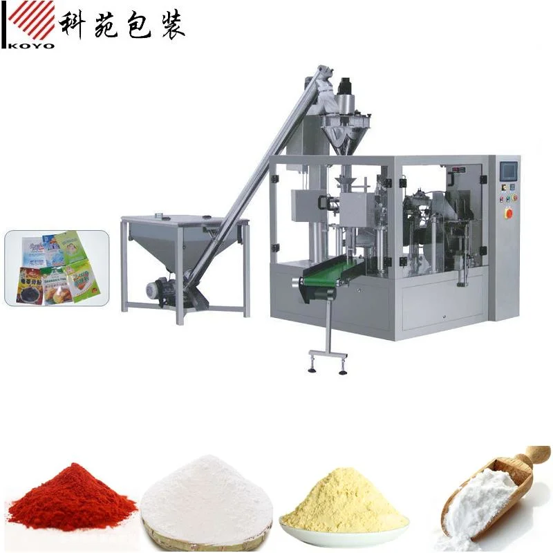 Automatic Coffee Powder Rotary Packing Packaging machine for Zipper Bag