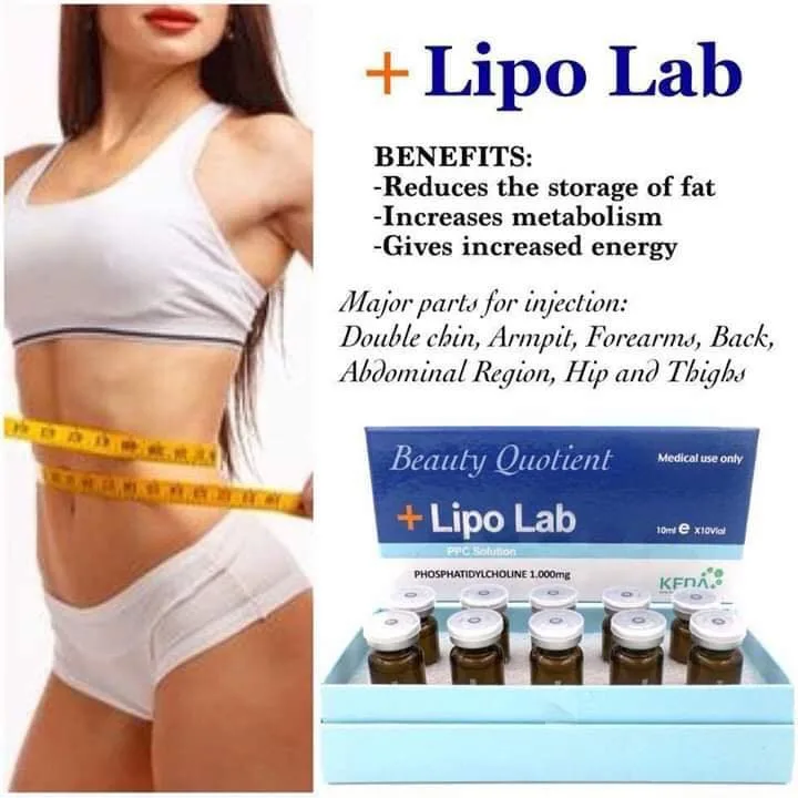 High quality/High cost performance  Lemonbottle Fat Dissolving Solution for Body and Face Kabelline Lipolab Ampoule Solution Cincelar Plus Certified Lipolysis Fat Dissolve