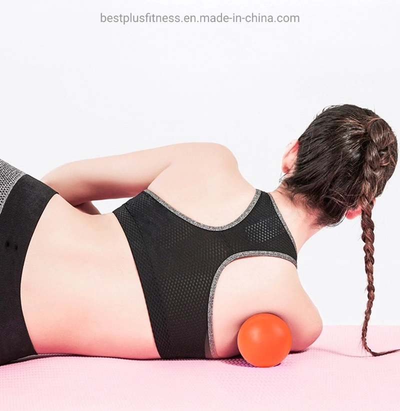 Environmental Protection Material Massage Ball Silicone Yoga Acupoint Relaxation Suitable for Bodybuilders and Yogis