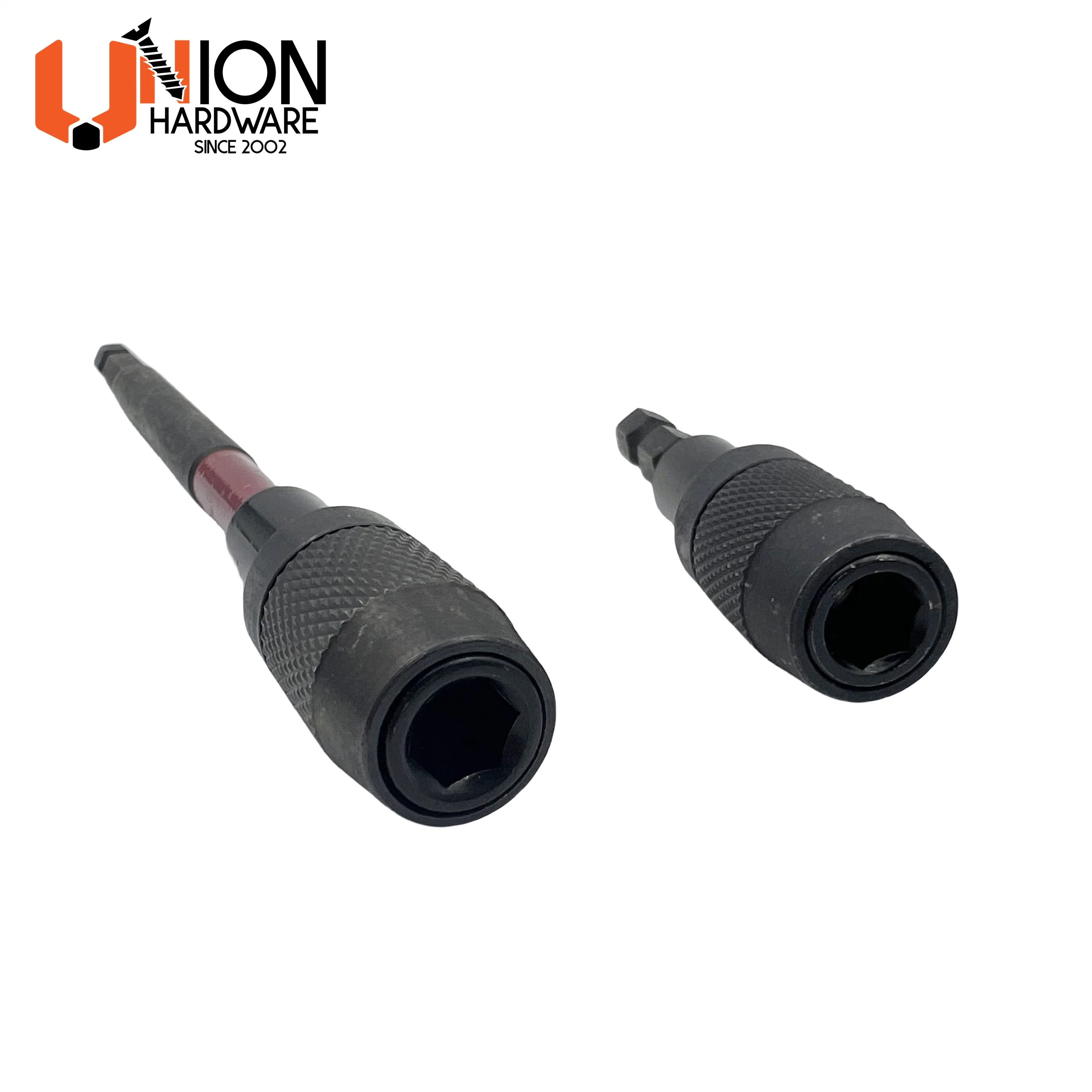 Union 1/4 Inch Quick Change Head Aluminum Blackening Oxide