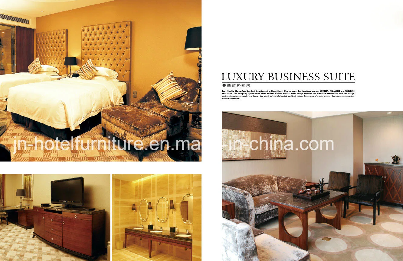Hotel Bedroom Furniture/Hotel Furniture Set/Luxury 5 Star Hotel Bedroom Furniture (JNB-024)