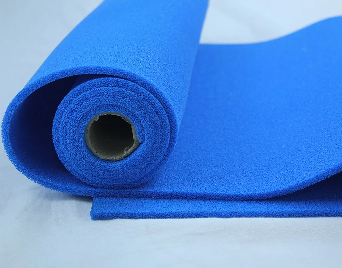 Professional Custom Open Cell Silicone Sponge High-Temperature Rubber Foam Sheet Heat Transfer Mater