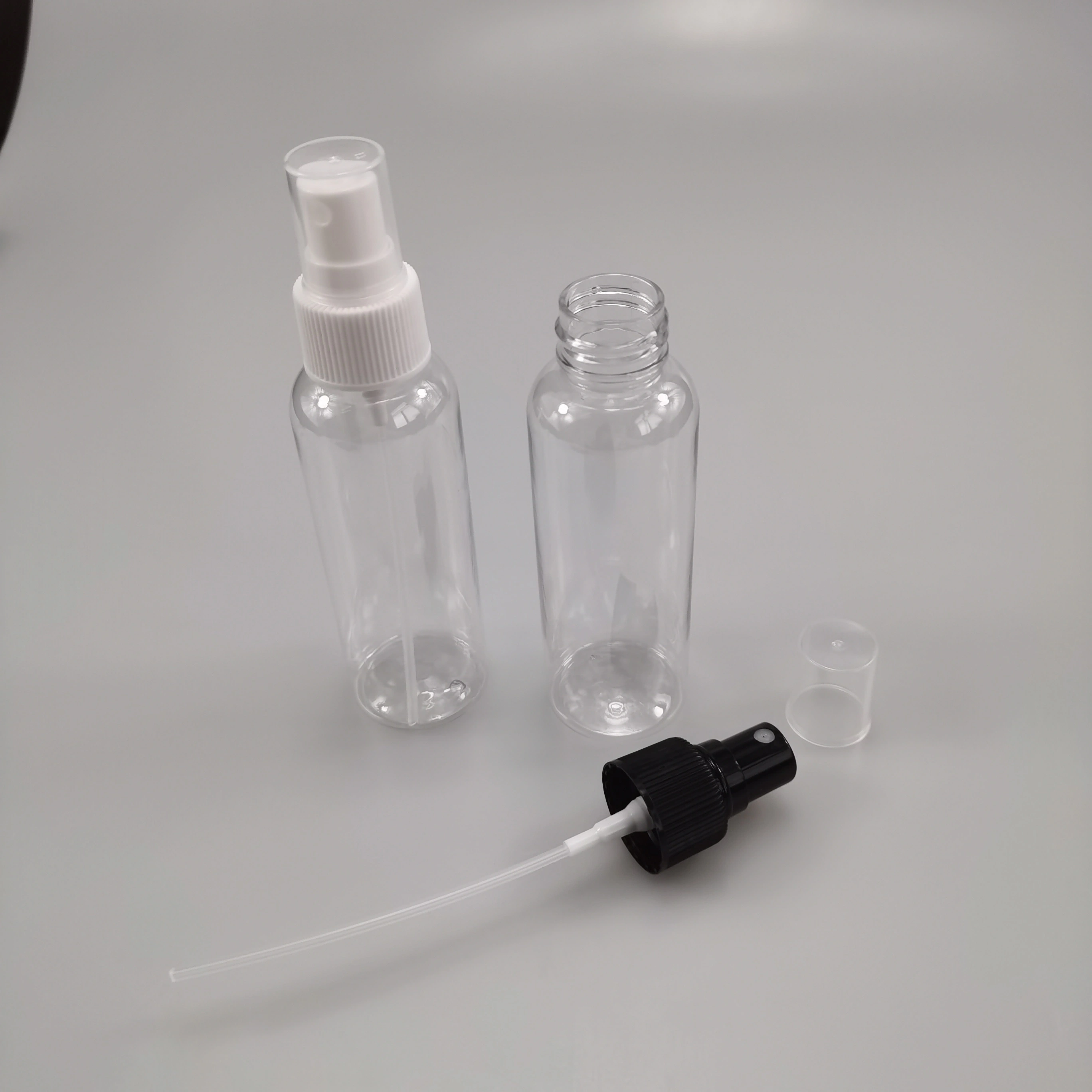 Eco-Friendly Pet Plastic Perfume Cosmetic Skin Care Bottle Set Airline Spray Travel Kit