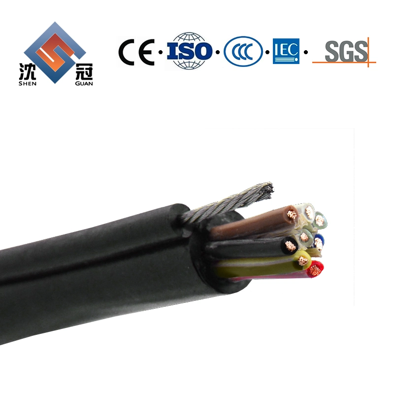 IEC60502 Shenguan El Cable Eléctrico Cu-Conductor XLPE Insd/Cable de alimentación Cable de audio Flex Cable espiral Cablepotch Cable de control de Cable	de fibra óptica, cable