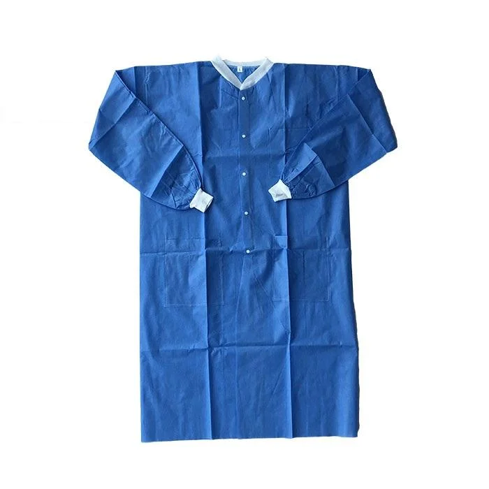 Cool Custom Medical Long Sleeve Women Suit PPE Comfortable Breathable Work Wear Coverall Disposable Lab Coat