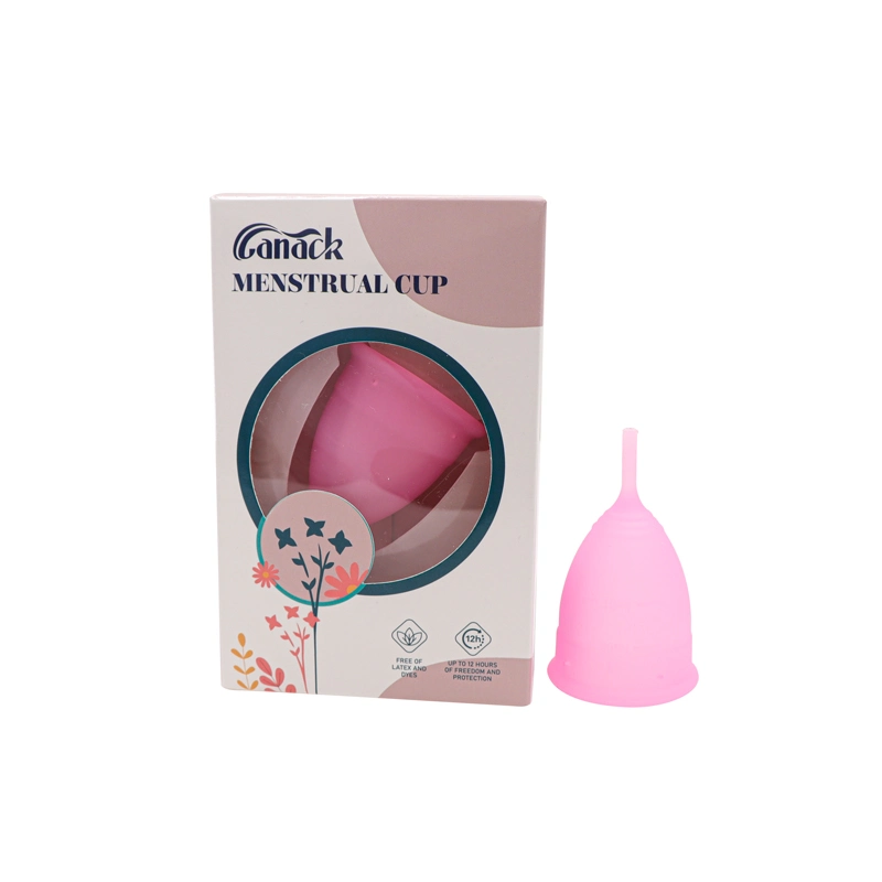 Collapsible Women Menstrual Cup Use