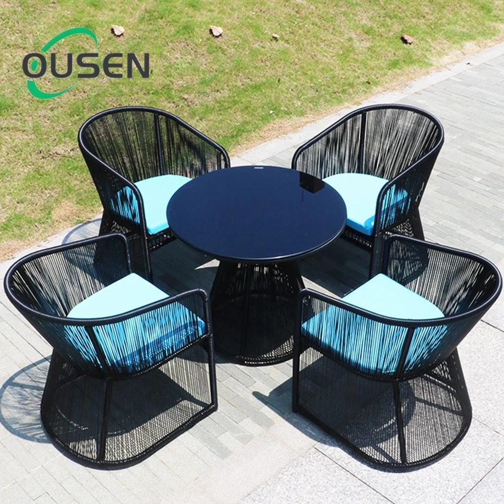 Backyard Furniture High quality/High cost performance Rattan Dining Chair Patio Dining Set Garden