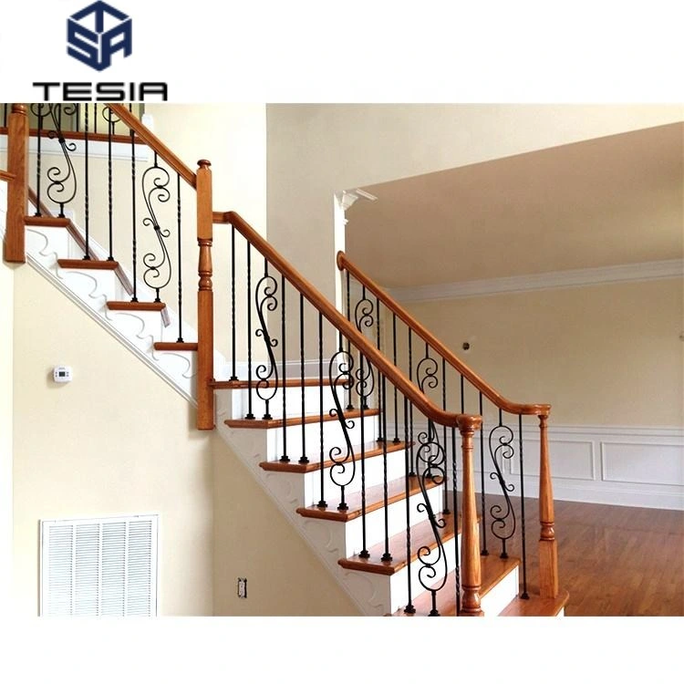 New Luxury Design Price Outdoor Wrought Iron Balcony Stair Railing