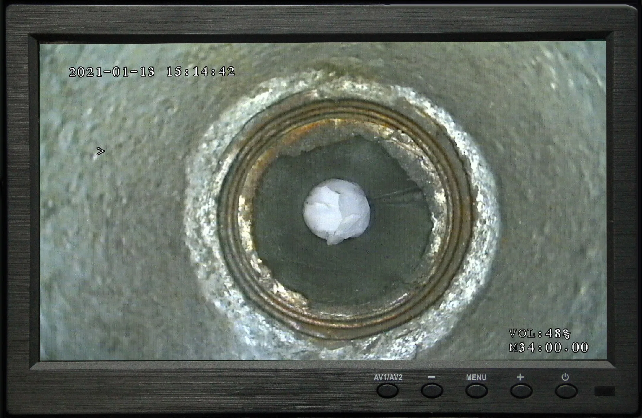 Caméra d'endoscope à drain vidéo pour égouts pour vente caméra d'endoscope à drain CCTV