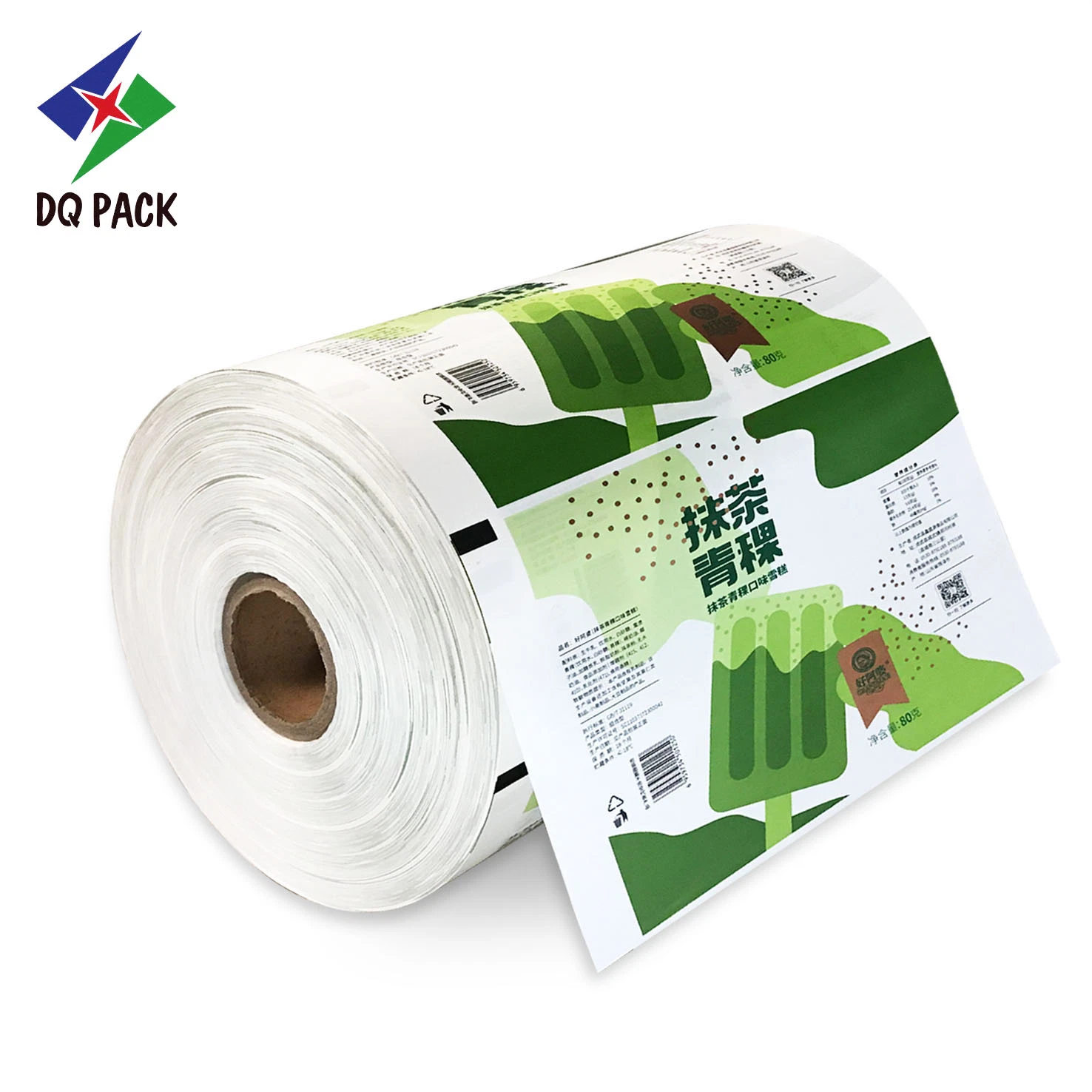 Dq Pack Sugar Plastic Film Candy Film Aluminum Foil Roll Stock Packaging Film