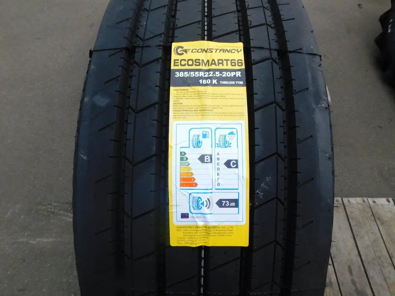 Wholesale/Supplier Semi Radial Truck Tire (385/55R22.5 New Tyres)