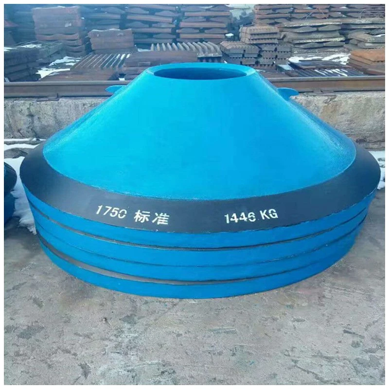 Mining Machine Spare Parts Cone Crusher Accessories High Manganese Steel Wear