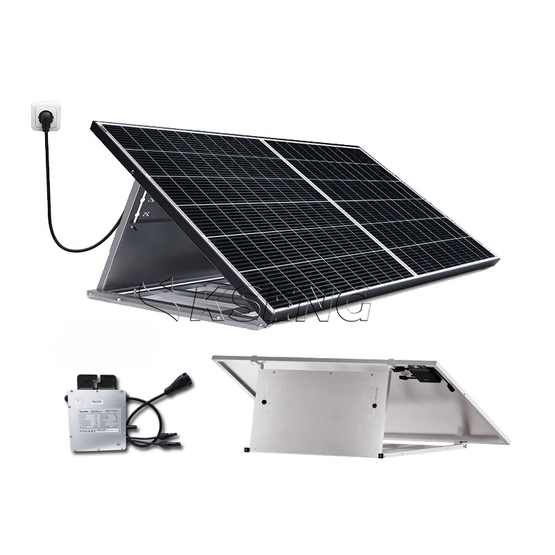 European Warehouse Balkonkraftwerk 400W All in One Plug and Play Home Balcony Solar Power System