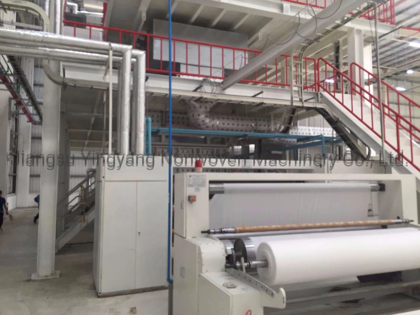 Double Beam Ss PP Spunbond Nonwoven Fabric Production Line Spun Bond Ss Nonwoven Machine