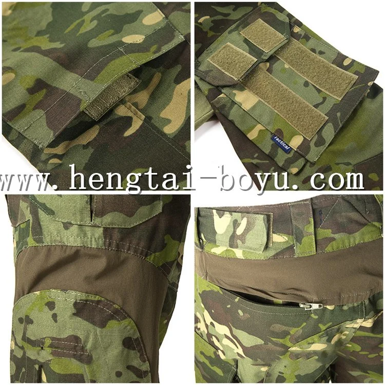Uniforme Militar de camuflaje táctico traje ropa hombre ropa de combate militar del ejército estadounidense Shirt
