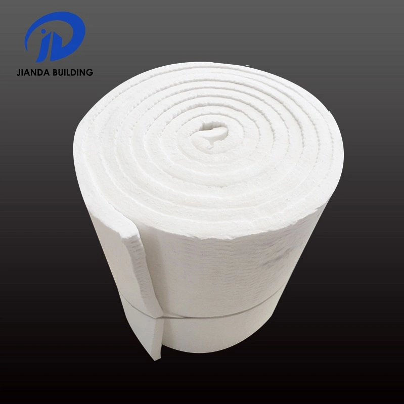 Jianda Refractory Material Insulation 1260 Ceramic Fiber Blanket for for Fireproof Coating (JDTX-BZ-02)