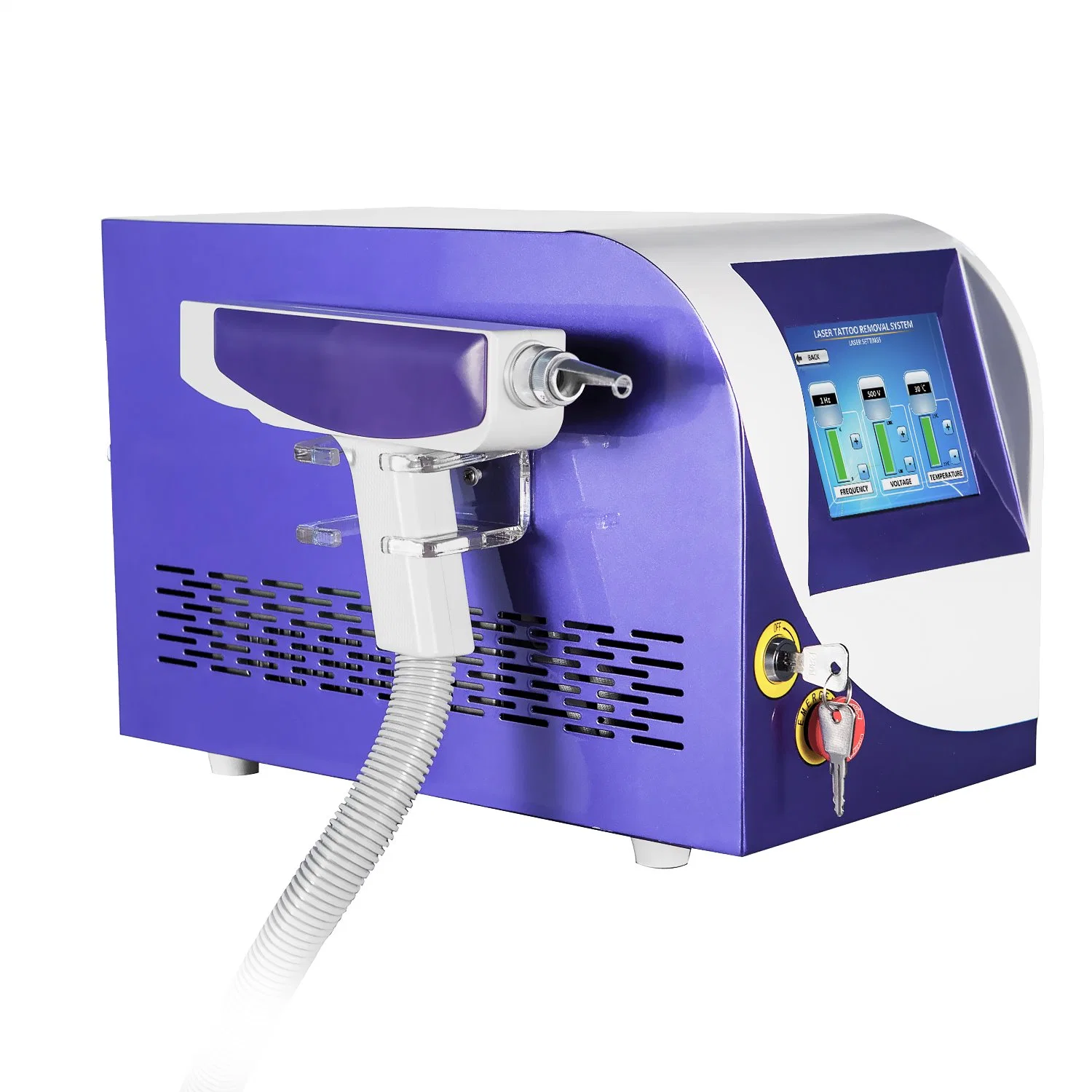 Q Switch ND YAG Laser Permanent Tattoo Removal and Eyebrow Laser Tattoo Removal Machine