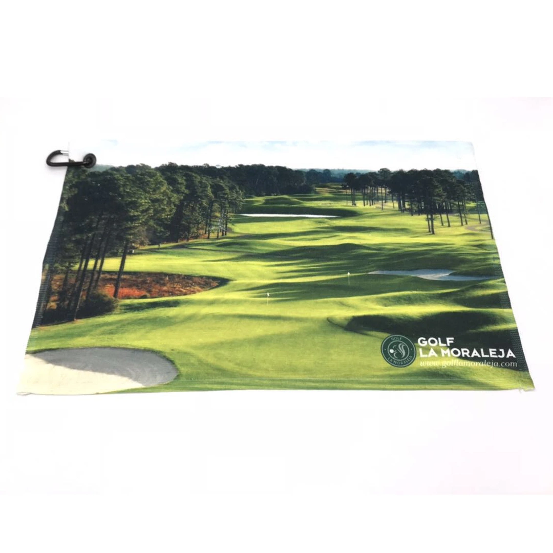 Digital Printing Golf Towel Microfiber Waffle Colored Towel