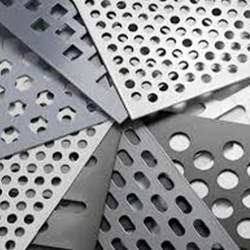 304 Acero inoxidable Metal perforado malla Metal perforado Malla