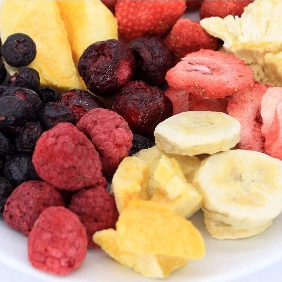 Freeze Dried Fruits Fd Strawberry/Apple/Pear/ Peach/Mango/ Yogurt/Pineapple/Blueberry/Kiwi/Jackfruit/Raspberry/Fig/Dragon Fruit